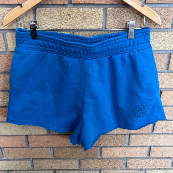 Gymshark Legacy 4” Shorts Slim Fit Retro Blue Men’s Size Medium - Picture 3 of 7